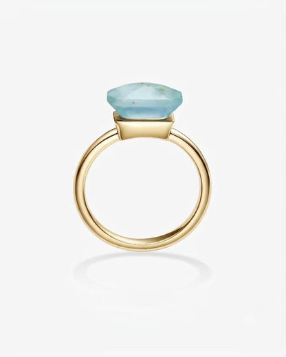 Gold Hetian Nephrite Jade Ring The Facets Classic